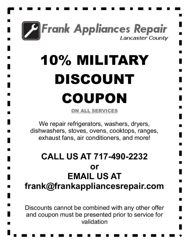 Military Discount Coupon